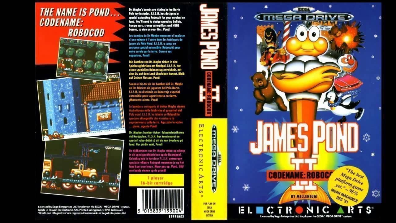 James Pond 2 - Codename RoboCod (USA) Game Cover